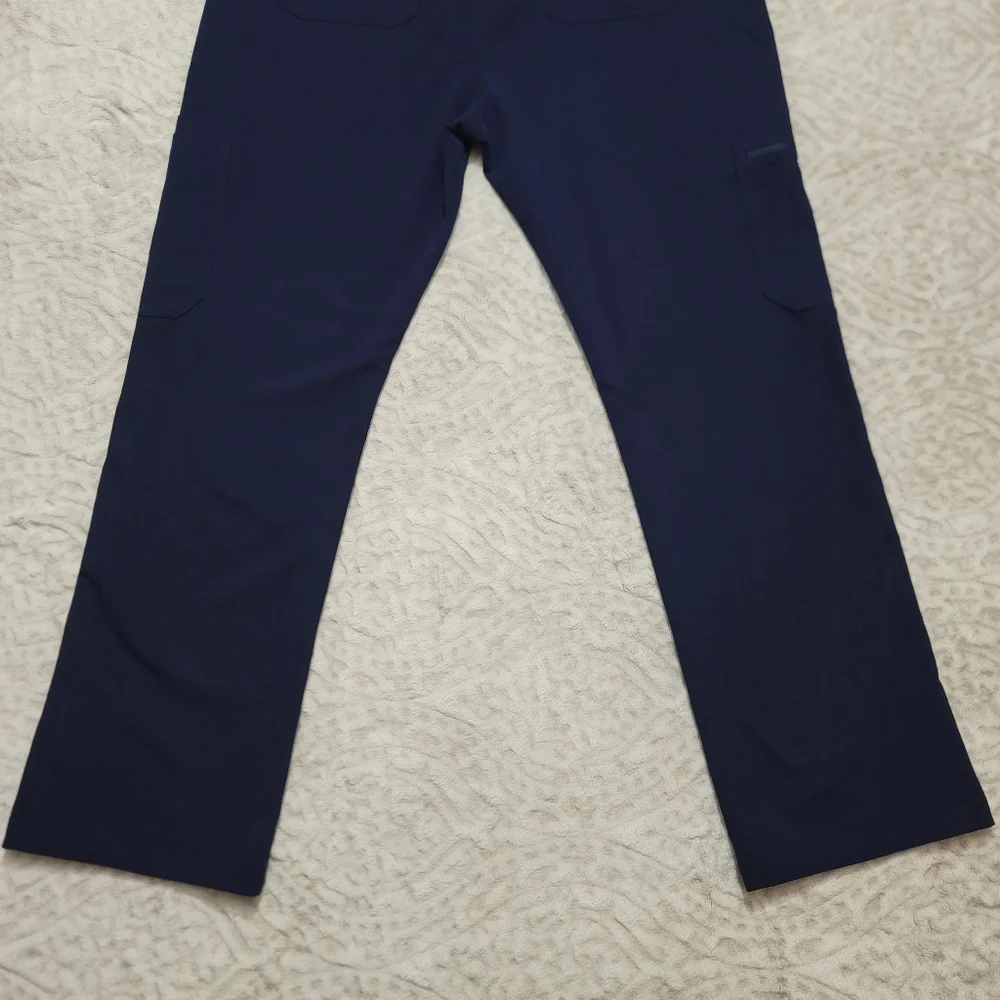 FIGS- Cairo Cargo Scrub Pants Men's Navy Blue Size XXL Medical Nurse Doctor